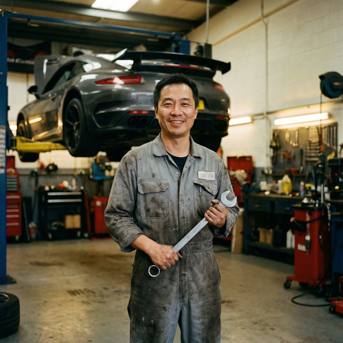 困困兔改装技师张师傅