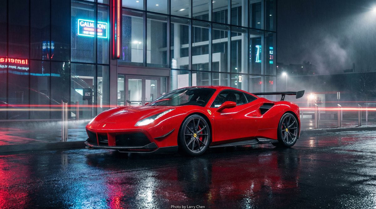 困困兔视频：法拉利488改装