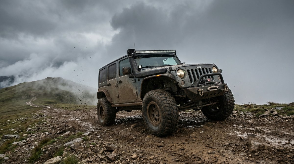 困困兔视频：Jeep牧马人越野